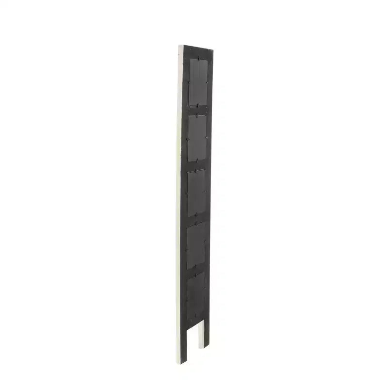 Paravento rettangolare in legno stile rustico bianco