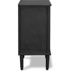 Cassettiera a 3 cassetti grigio scuro: Struttura in pino, Stile tradizionale, Senza ripiani