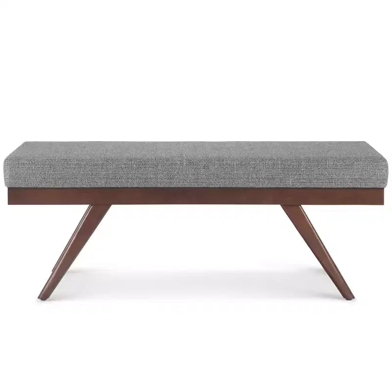 Panca Ottomana Mid Century in Ecopelle