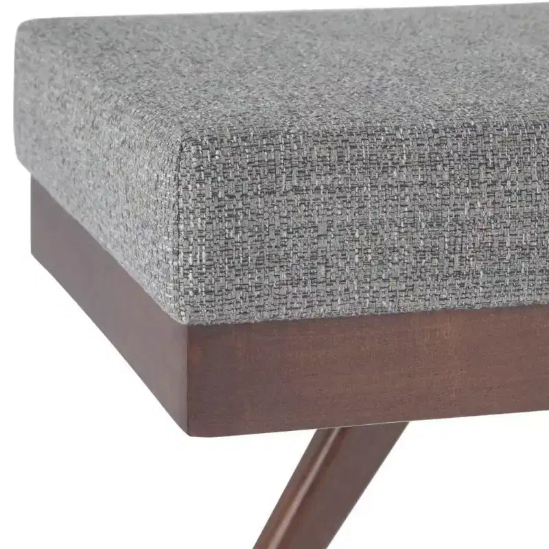 Panca Ottomana Mid Century in Ecopelle