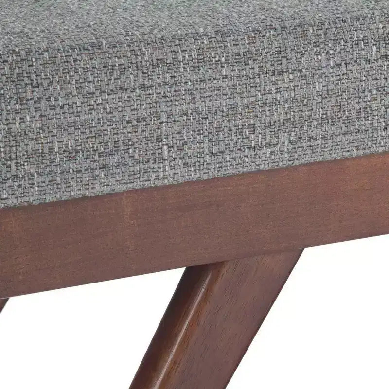 Panca Ottomana Mid Century in Ecopelle