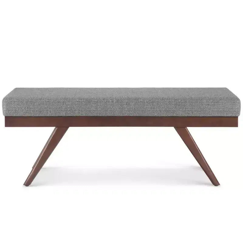 Panca Ottomana Mid Century in Ecopelle