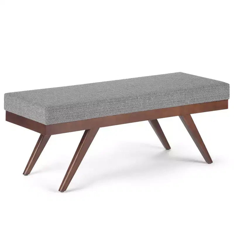 Panca Ottomana Mid Century in Ecopelle