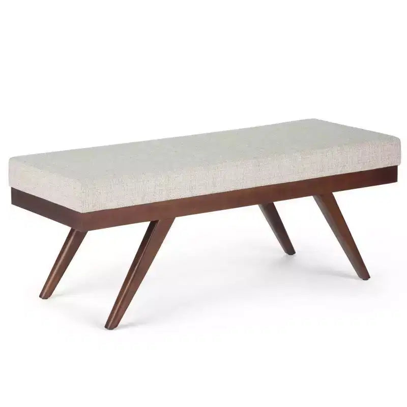 Panca Ottomana Mid Century in Ecopelle