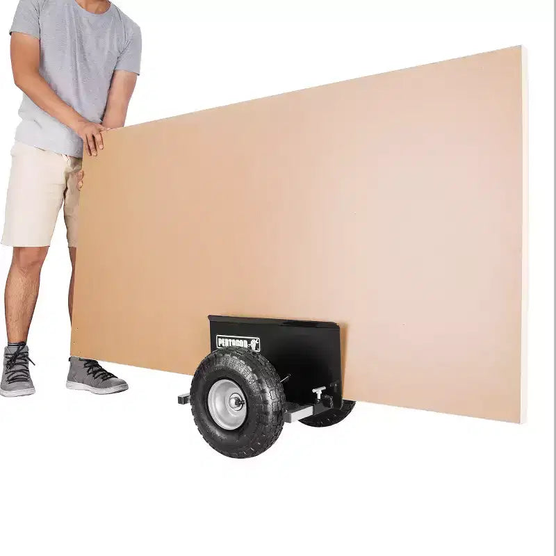 Carrello Spingi-Pannelli per Spostare Cartongesso, Pannelli di Legno o Porte
