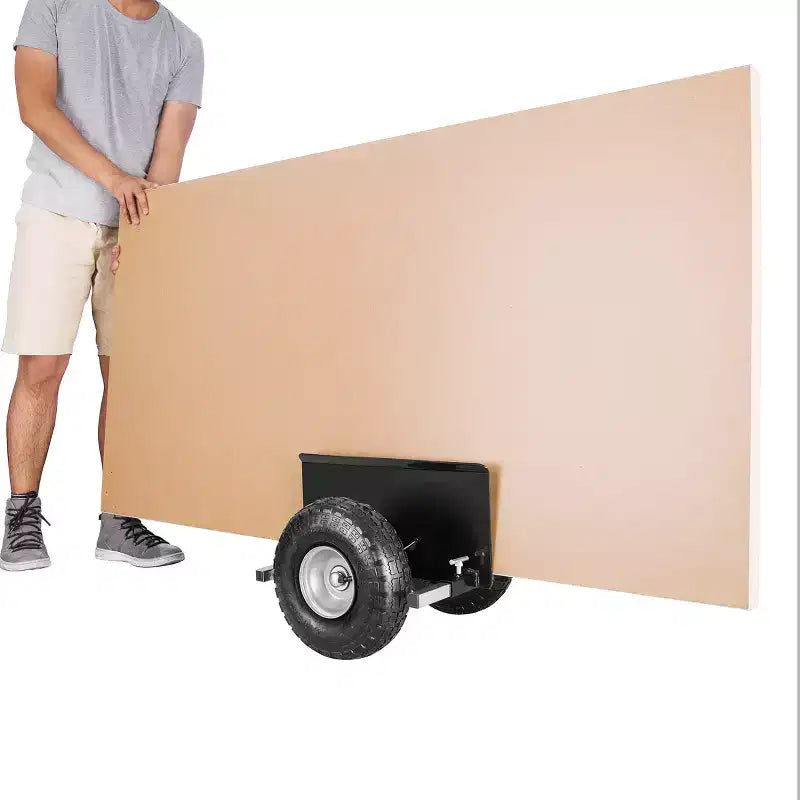 Carrello Spingi-Pannelli per Spostare Cartongesso, Pannelli di Legno o Porte
