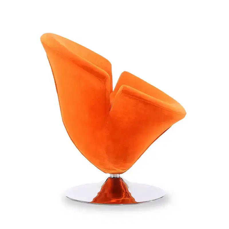 Poltrona Tulip Girevole in Velluto
