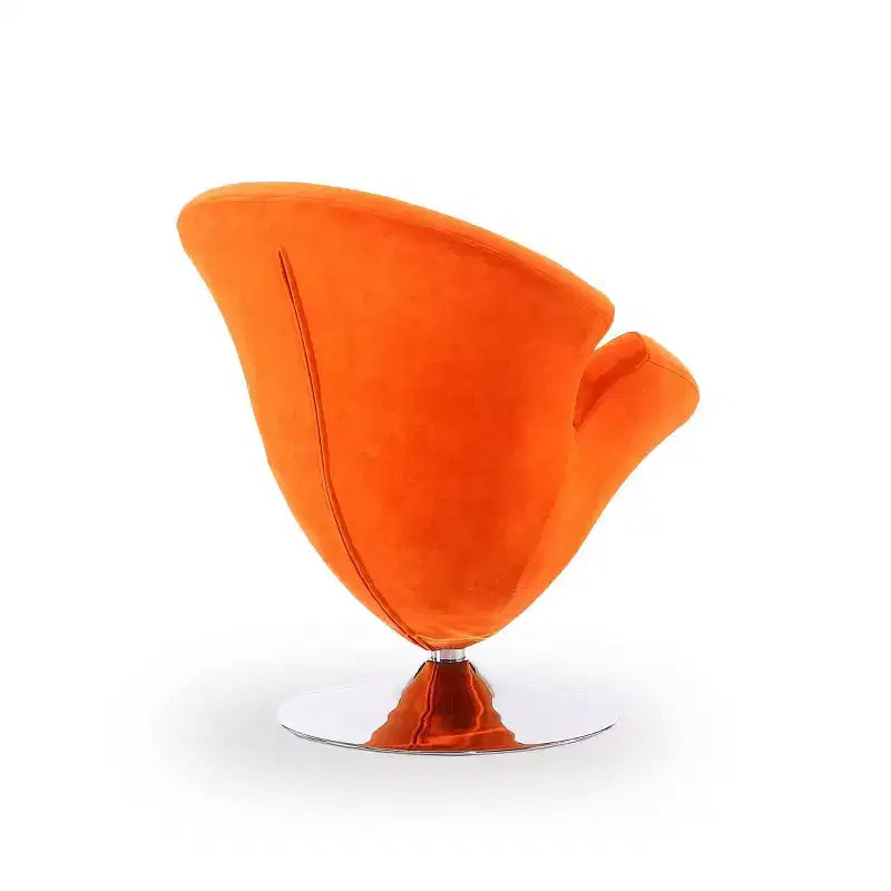 Poltrona Tulip Girevole in Velluto
