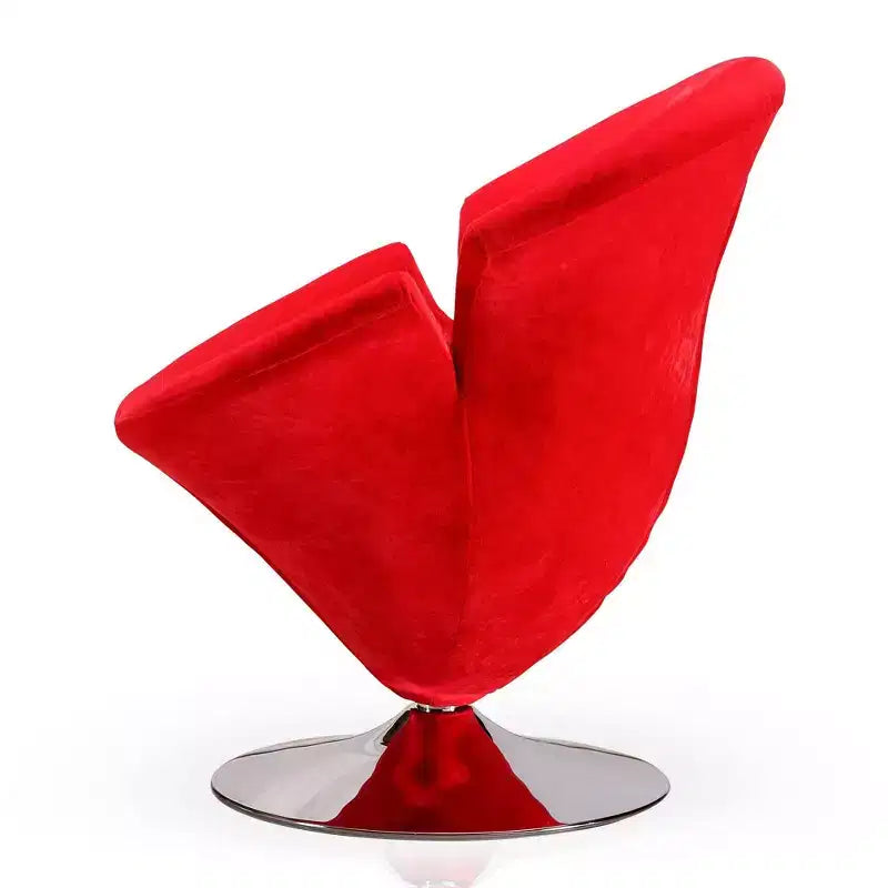 Poltrona Tulip Girevole in Velluto
