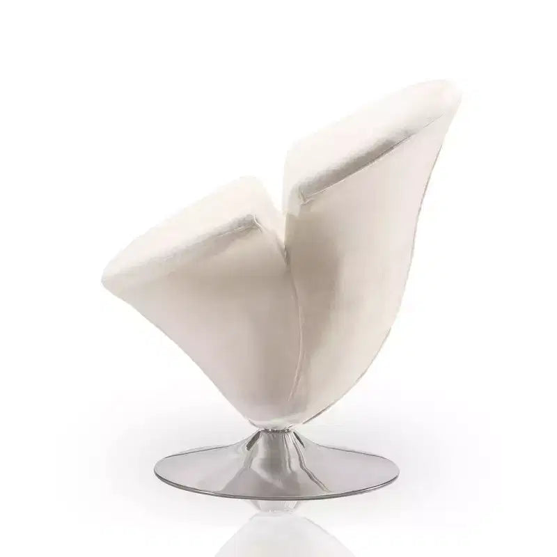 Poltrona Tulip Girevole in Velluto