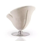 Poltrona Tulip Girevole in Velluto