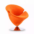 Poltrona Tulip Girevole in Velluto