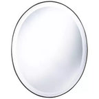 Cooper Classics Seymour 22 x 28 Oval Wall Mirror