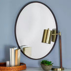 Specchio da parete ovale 22 x 28