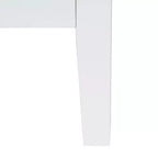 Comodino con 2 cassetti Bianco