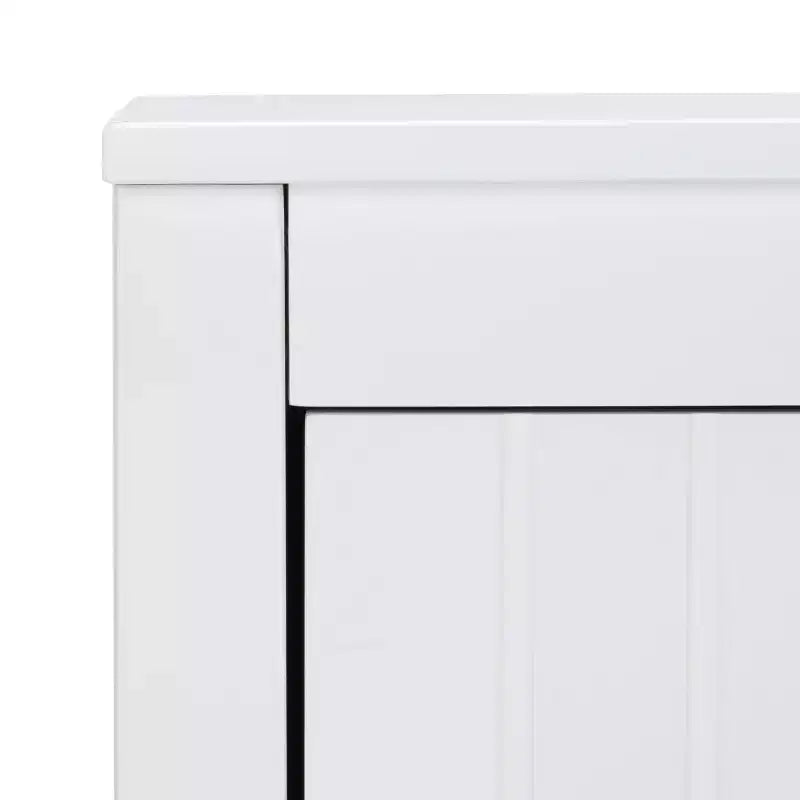 Comodino con 2 cassetti Bianco