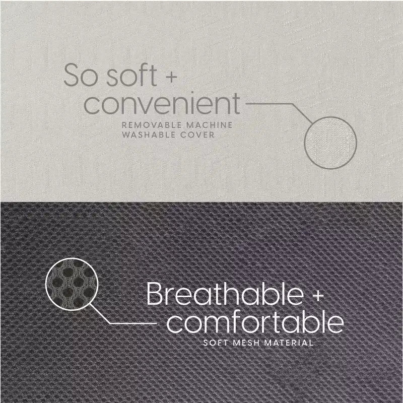 Materasso in Memory Foam Pieghevole a Tre Strati, 15 cm