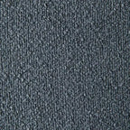 Panca in metallo con cuscino imbottito in bouclé